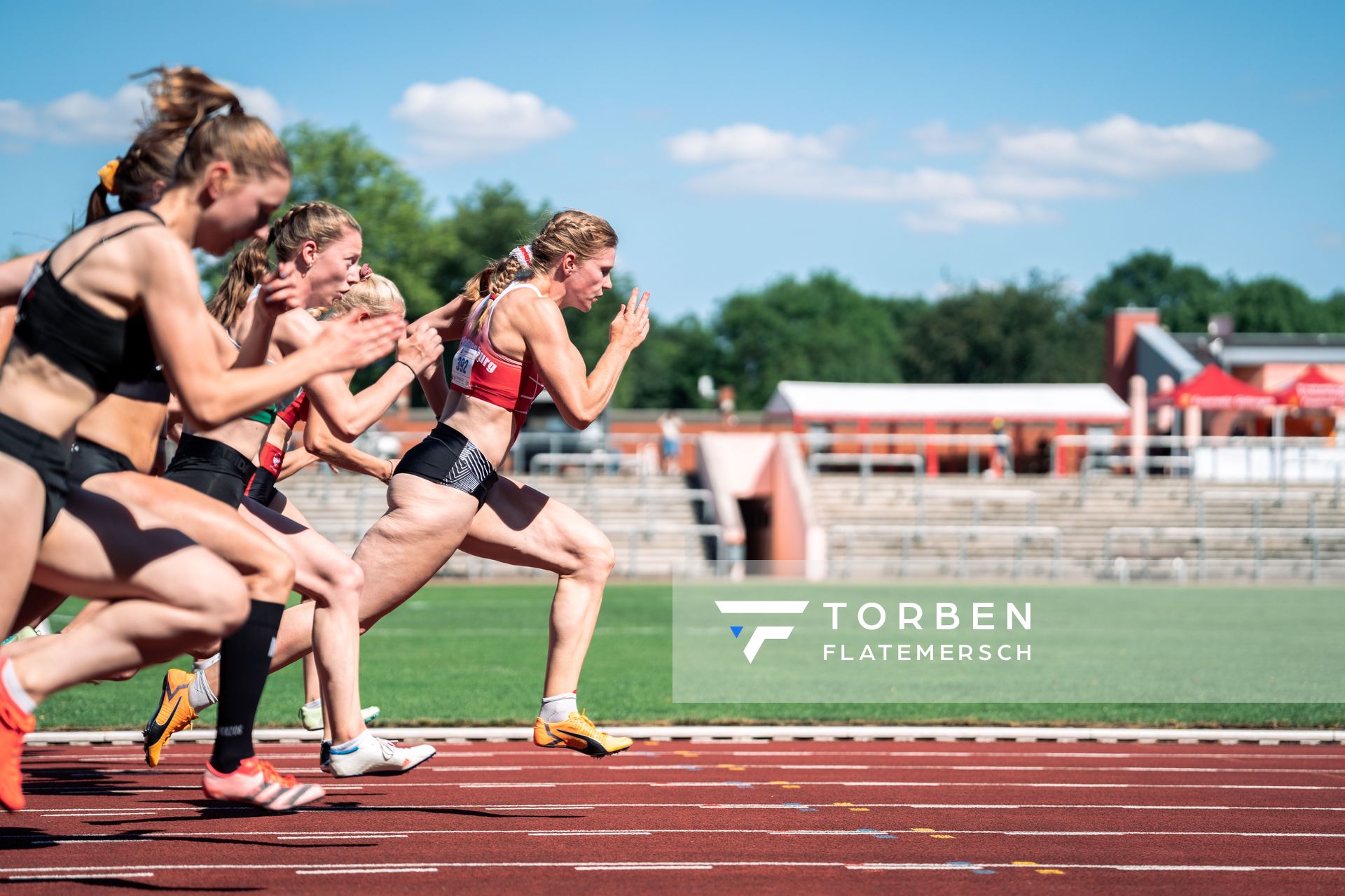 Talea Prepens (TV Cloppenburg) am 02.07.2022 waehrend den NLV+BLV Leichtathletik-Landesmeisterschaften im Jahnstadion in Goettingen (Tag 1)